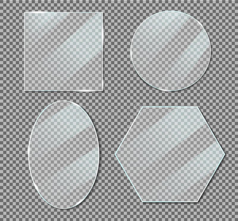 Glas Mit Reflektionseffekt Im Mockup Stil Acryl Und Glastextur Mit Druse Bildfenster Mit Glanzenden Lichtern Stock Abbildung Illustration Von Hintergrund Kreis 162071628