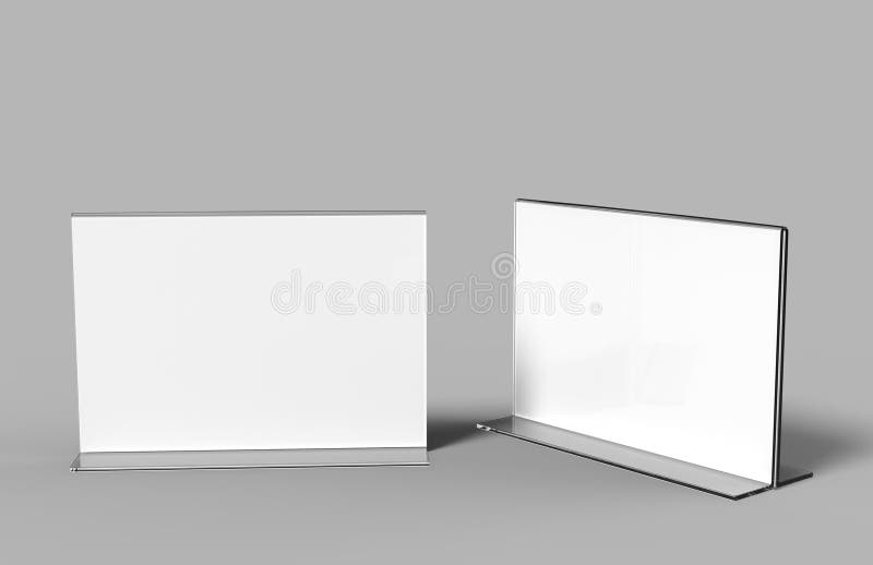 PERSPEX A4 WALL LEAFLET OR SIGN DISPLAY ACRYLIC POSTER HOLDER X 2 