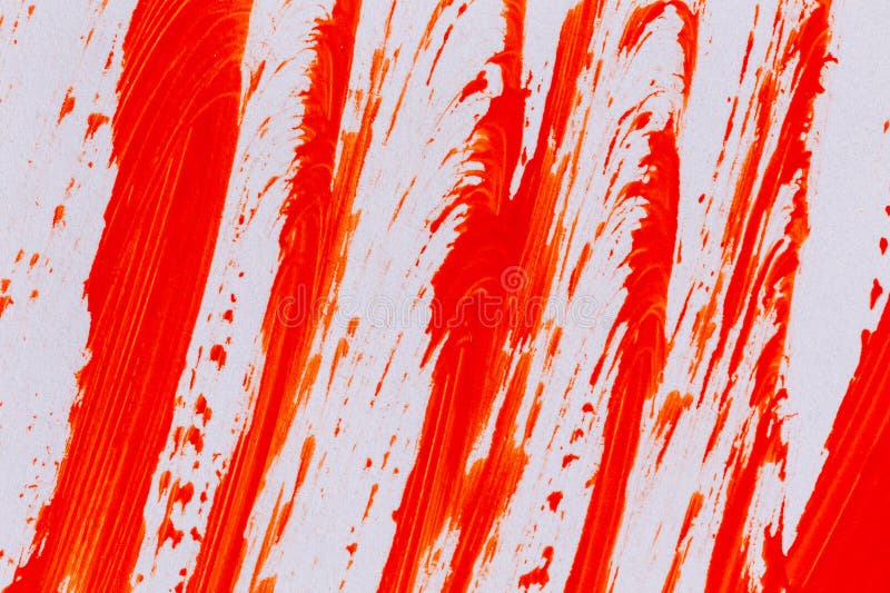 Acrylic Red Orange Paint Texture Background Stock Photo Image of