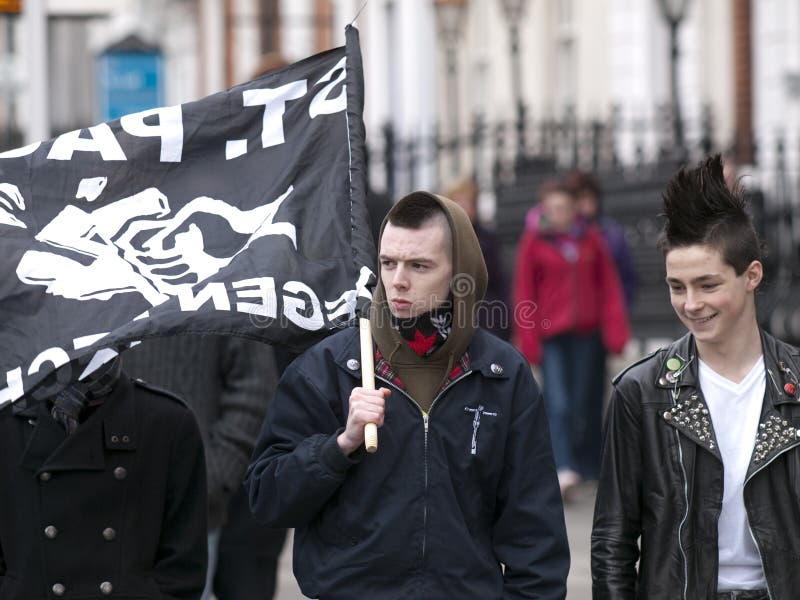 ACTA Protest On The Streets Of Dublin  Picture Image 88101241