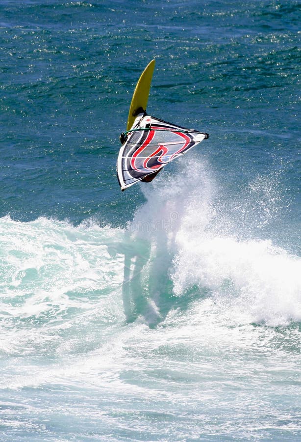 Action Sports Windsurfing Windsurfer Catching Air