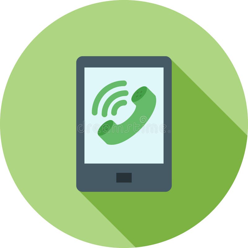 Active Call stock illustration