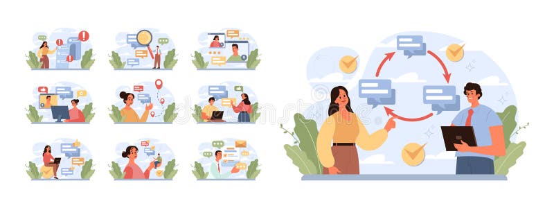 Active Listening Work Stock Illustrations – 111 Active Listening Work