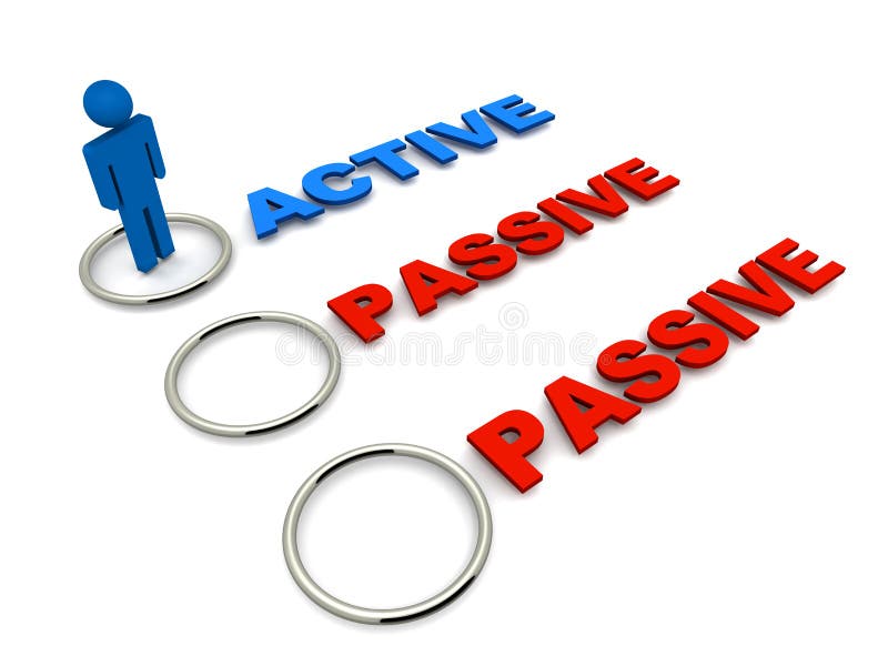 passive person clipart