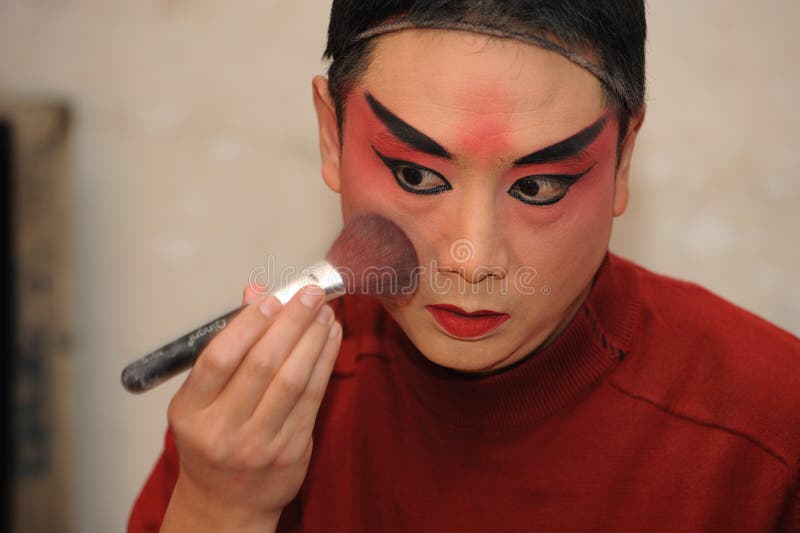 Actor Painting masks