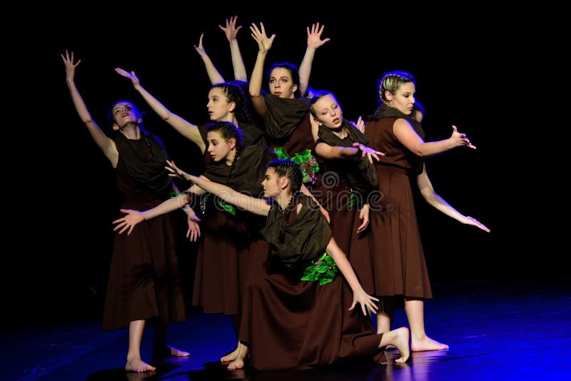 Actors on theatre stage. stock photography Actors on theatre stage. stock photography