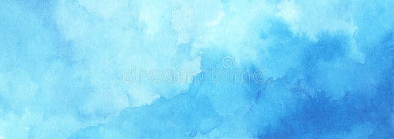 Acuarela Azul Claro Abstracto Para Fondo. Foto de archivo - Imagen de  blanco, pintura: 193180206