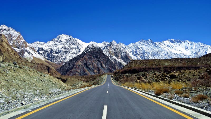 acuerdo, carretera de Karakoram, la carretera internacional más alta, Paquistán imagen de archivo libre de regalías acuerdo, carretera de Karakoram, la carretera internacional más alta, Paquistán imagen de archivo libre de regalías
