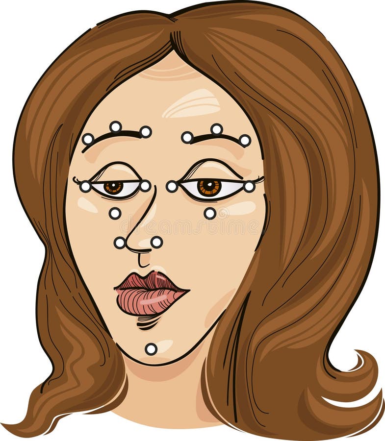 Face Acupuncture Chart