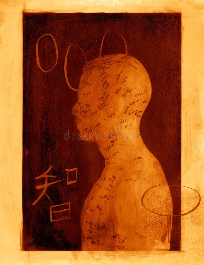 Acupuncture Abstract vector illustration Acupuncture Abstract vector illustration
