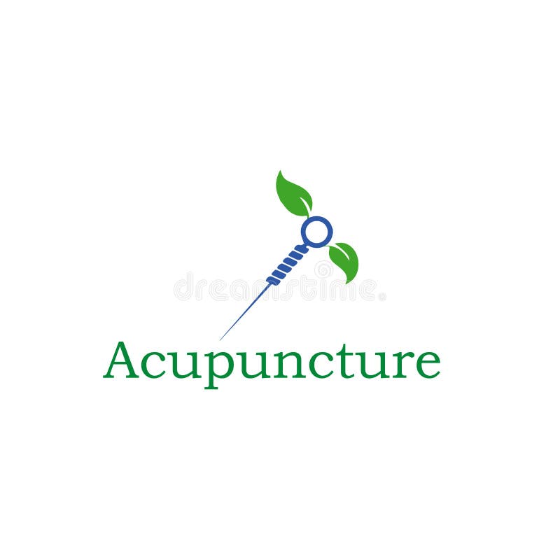 Acupuncture Logo Design Vector Alternative Therapy Sign Chinese Medicine And Wellness Icon Concept Illustration Stock Vector Illustration Of Clinic Forehead 165803272