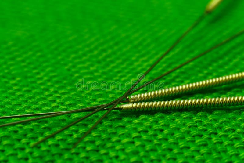 Acupuncture needles stock image. Image of tool, heal, asia 8703187