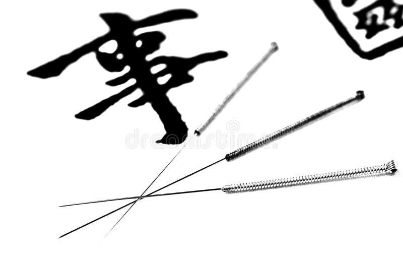 Acupuncture Needles and Moxa Cones Stock Image Image of care, nature 31855575