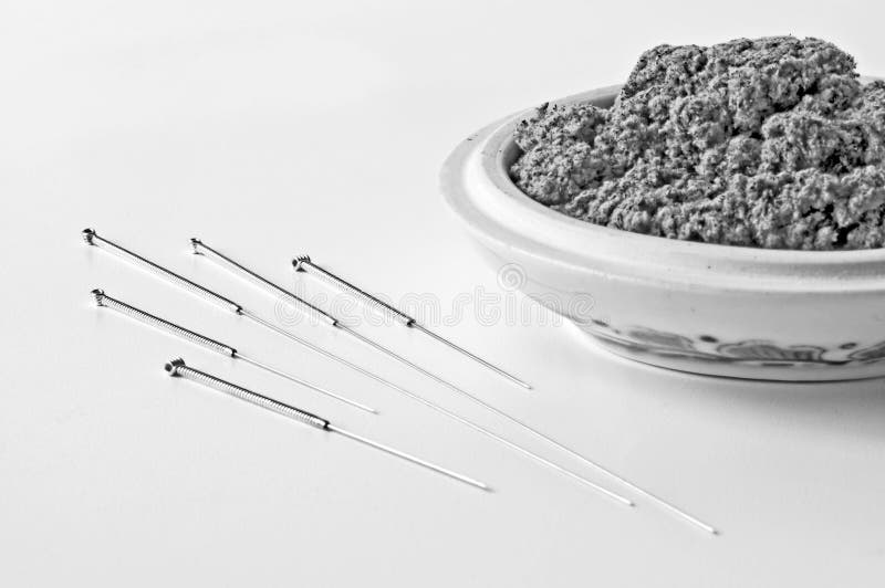 Acupuncture needles stock photo. Image of heritage, cultural 35404612