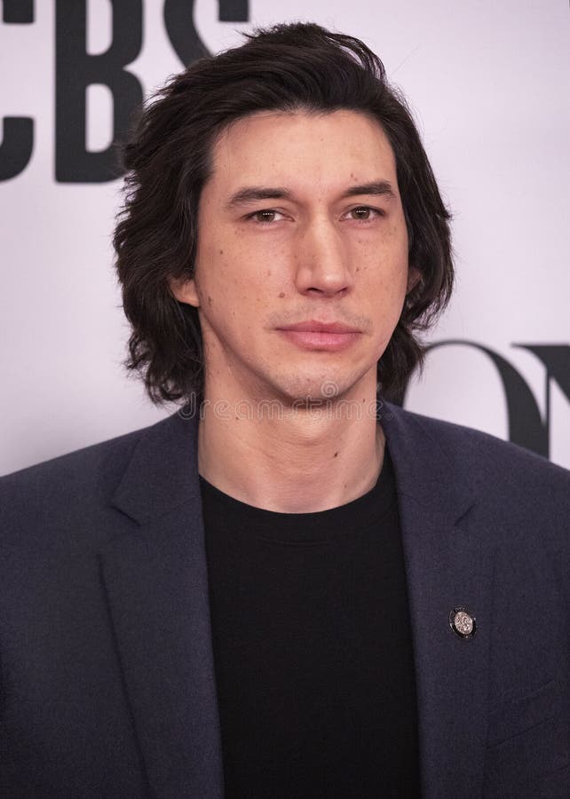 Adam Driver na reunião 2019 o representante dos candidatos fotografia de stock Adam Driver na reunião 2019 o representante dos candidatos fotografia de stock