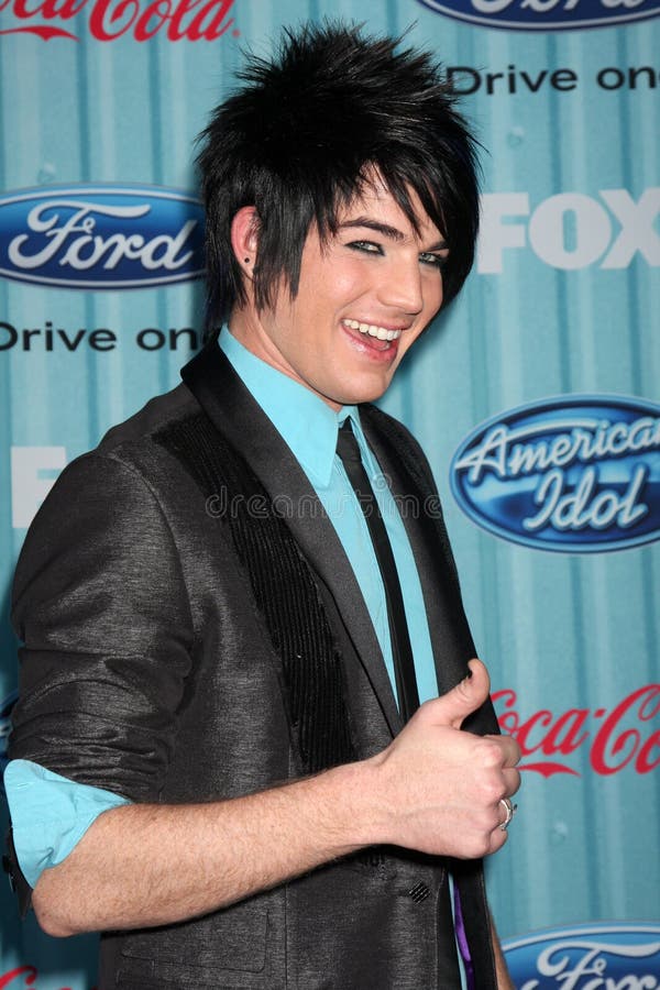 Adam Lambert editorial photo. Image of lambert, arriving - 23339666