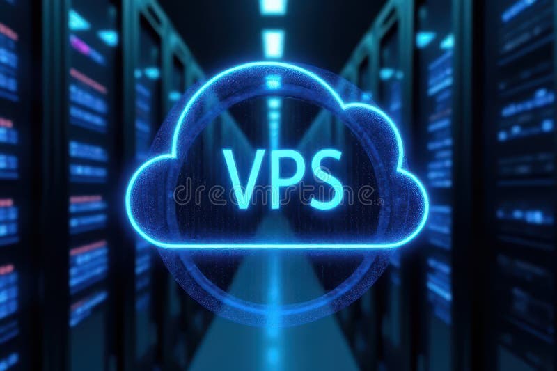 Adaptable and Durable Cloud Architecture royalty free illustration