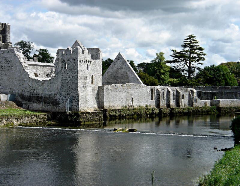 Adare Castle stock photo