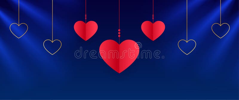 Add Some Magic To Your Valentines Day Posts with Hanging Hearts Stock