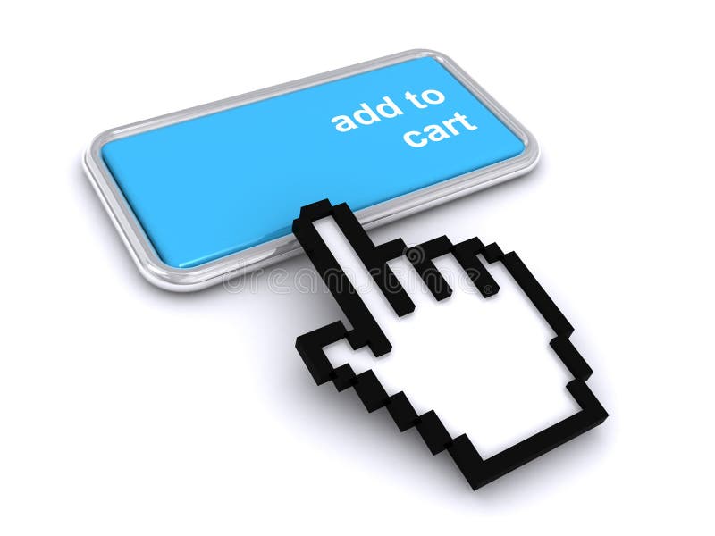 Add to cart button vector illustration Add to cart button vector illustration