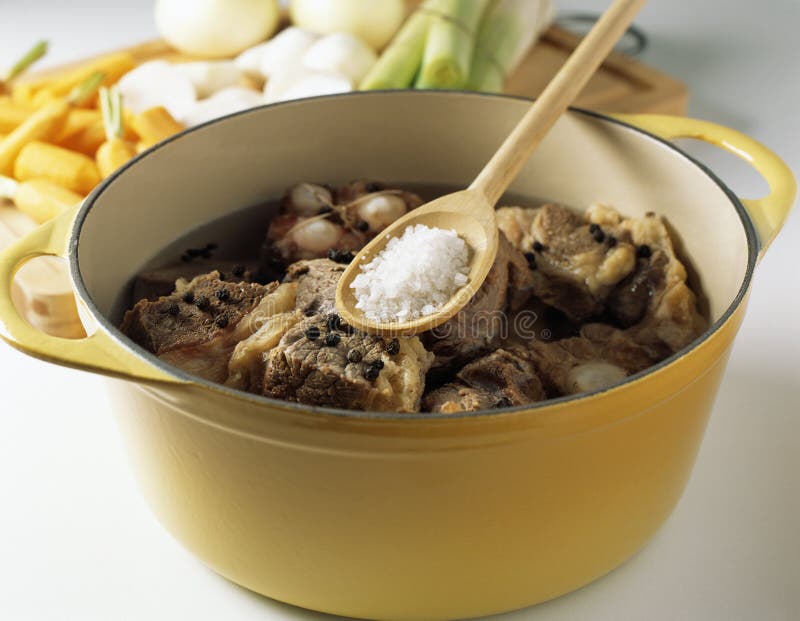 Coarse Sea Salt stock photo. Image of salt, cooking, white 60101202