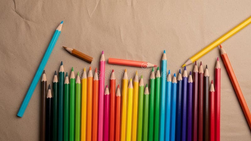 Adding a dynamic element. The background of crumpled brown paper royalty free illustration