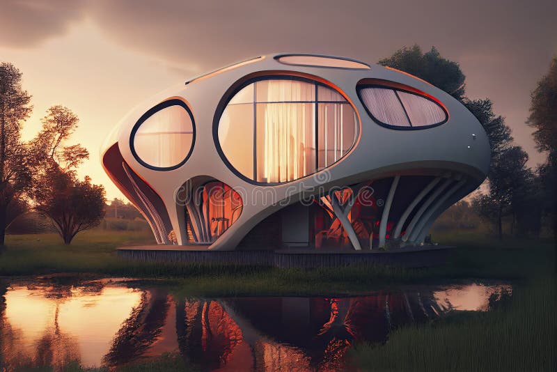 In Addition To Being Environmentally Friendly, Futuristic Eco Houses
