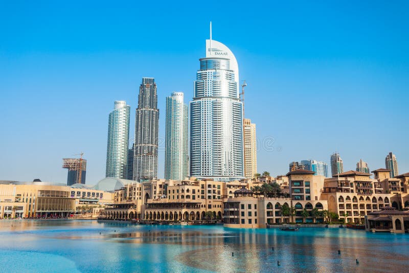 Address Downtown Hotel in Dubai royalty free stock photography Address Downtown Hotel in Dubai royalty free stock photography