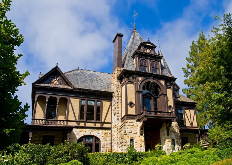 Foto de Palácio Do Bispo Em Galveston e mais fotos de stock de