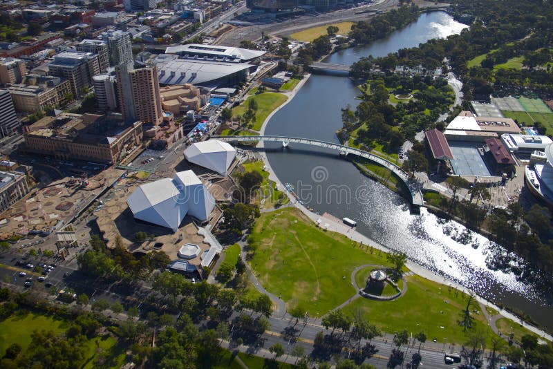 Adelaide bridge editorial image. Image of torrens, walk 46026515
