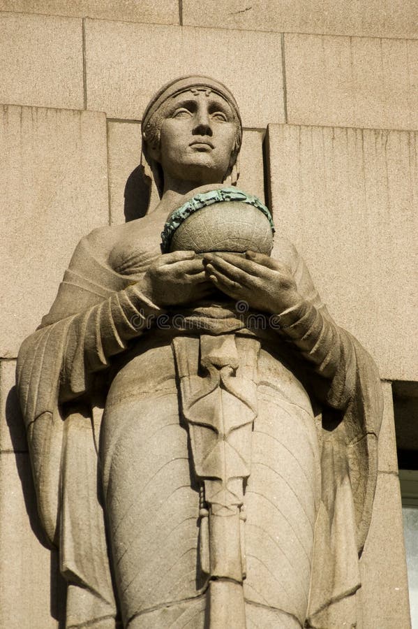 Adelaide House Sculpture stock image. Image of city, sculpture 20399371