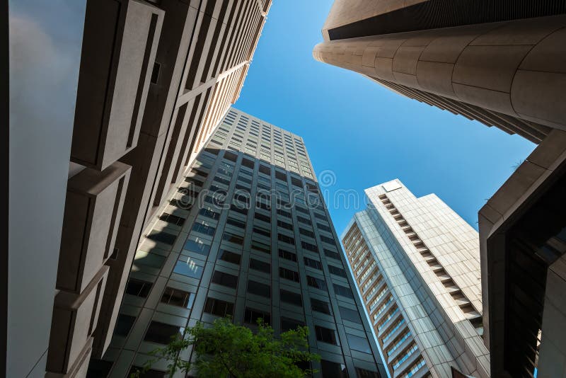 Adelaide Office Buildings in CBD Stock Image Image of glass, famous