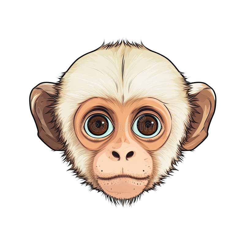 Desenho de Macaco-prego bebê pintado e colorido por Usuário não registrado  o dia 29 de Janeiro do 2020