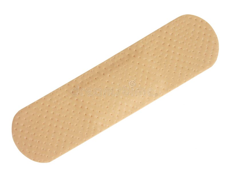 Adhesive bandage stock photo. Image of isolated, sick 27715534