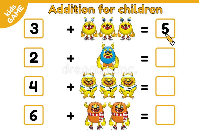 desenvolvendo atividades para crianças, compare quais mais monstros. jogo  de lógica para crianças, desigualdades matemáticas. 9188912 Vetor no  Vecteezy
