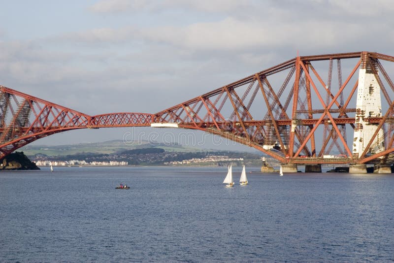 Adiante ponte do trilho, Scotland imagem de stock royalty free Adiante ponte do trilho, Scotland imagem de stock royalty free