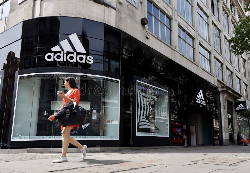 Adidas Flagship Store, Oxford Street, London Editorial Stock Photo Image of street, shop: 149097458