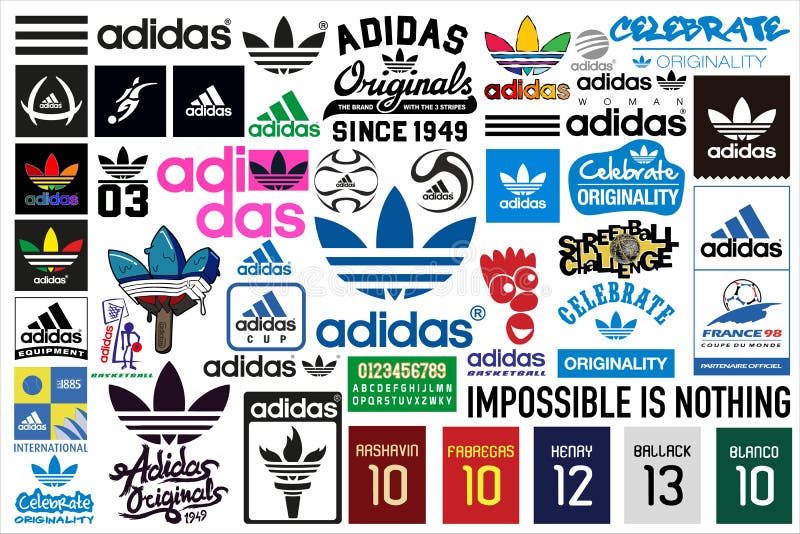 Adidas Logo Stock Illustrations – 243 Adidas Logo Stock Illustrations,  Vectors & Clipart - Dreamstime