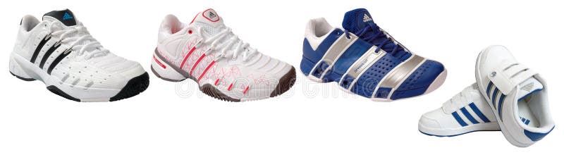 Adidas mette in mostra i pattini fotografia stock Adidas mette in mostra i pattini fotografia stock
