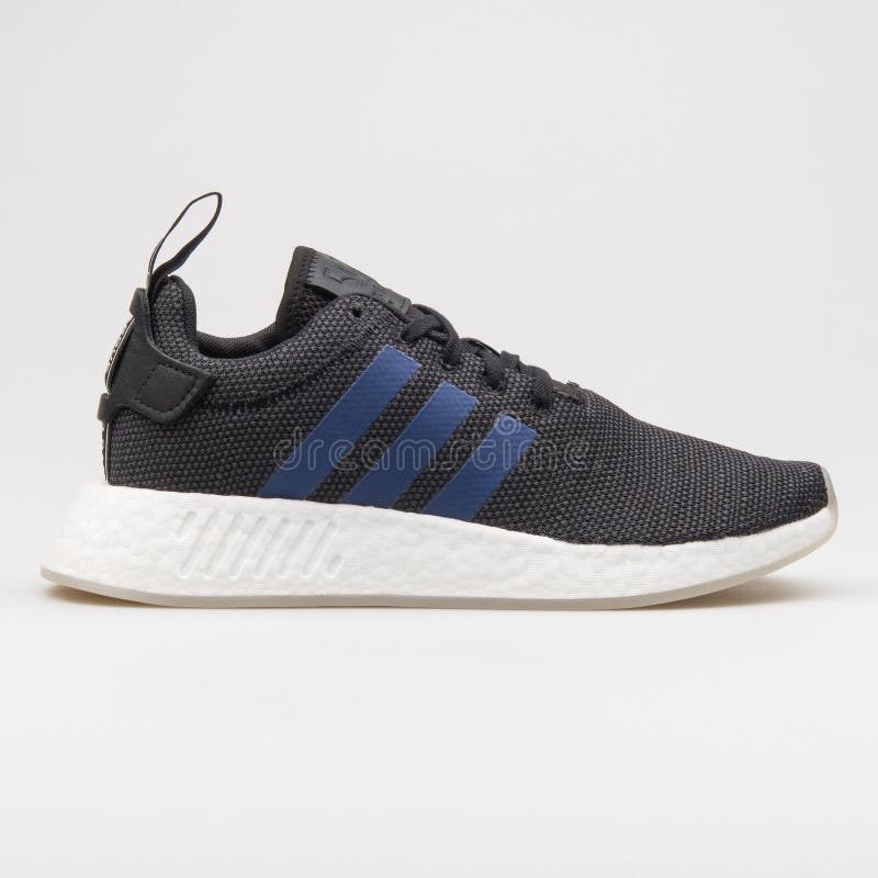 Adidas NMD R2 Black And Blue Sneaker 