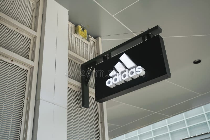 Adidas Outlet Store Sign, Shibuya 