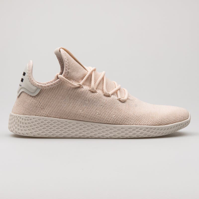 adidas pw tennis trainers linen chalk white