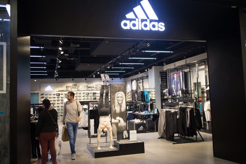 Adidas Shop in Central Festival Chiang Mai. Editorial Stock Image ...