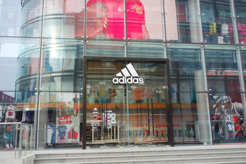 Adidas shop editorial photo. Image of tianjin, world - 74394286