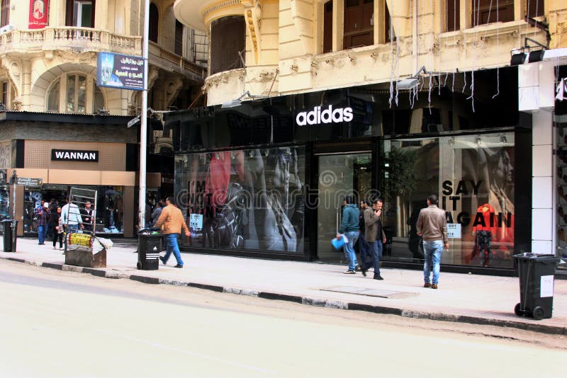 Adidas Store in in Egypt Editorial Stock - Image of background, cairo: 64262878