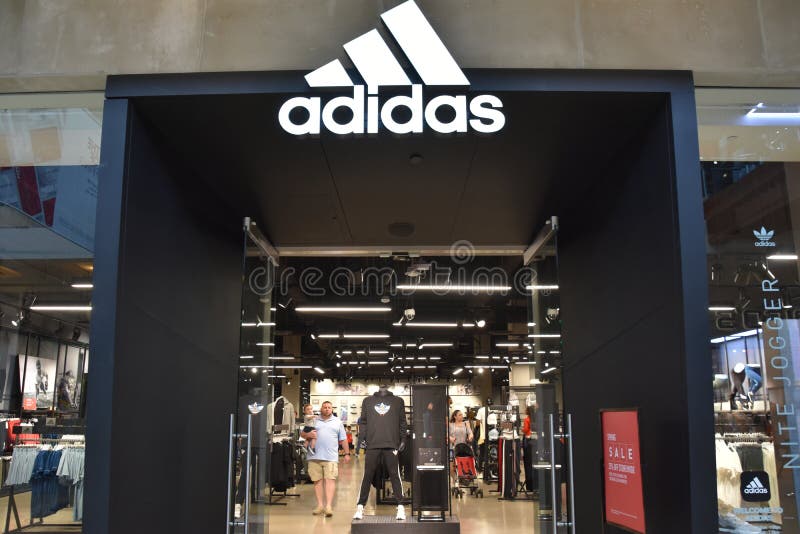 Adidas at the Galleria Mall Houston, Texas Stock Photo - Image of building, commerce: 150290403