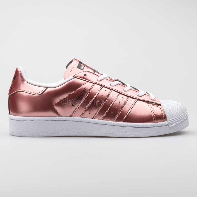 adidas superstar metallic pink