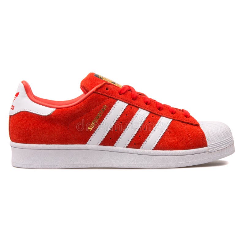 adidas superstar rojas y blancas