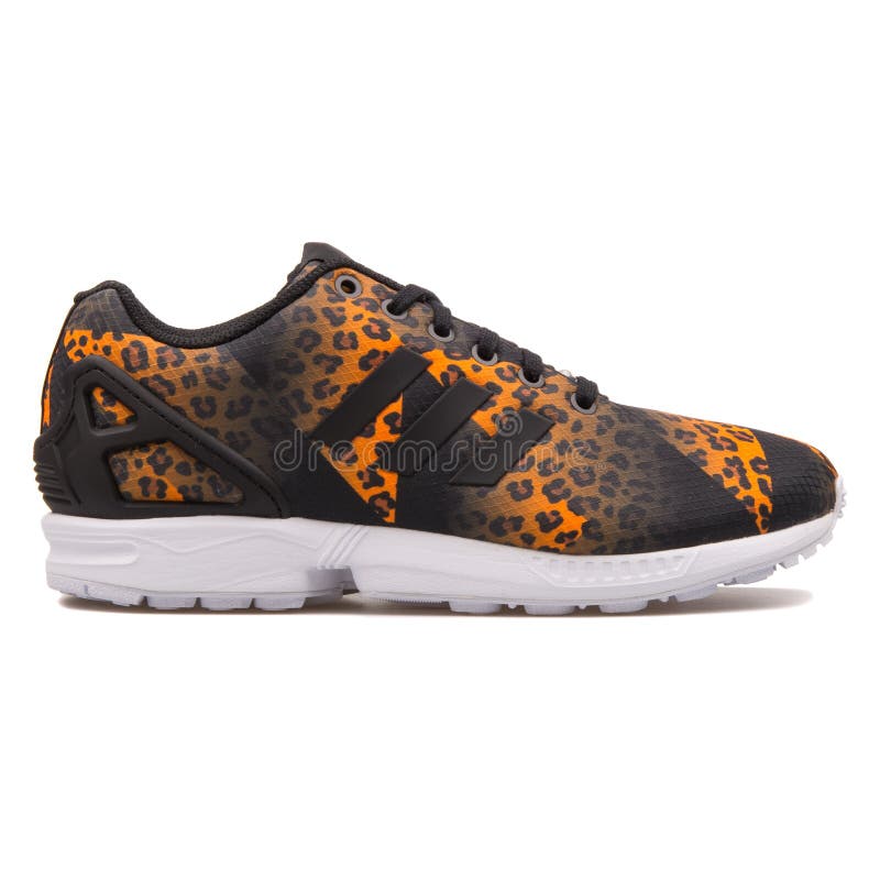 Adidas ZX Flux W Women's Black and Gold Sneakers - B35319 Stock Photo -  Alamy