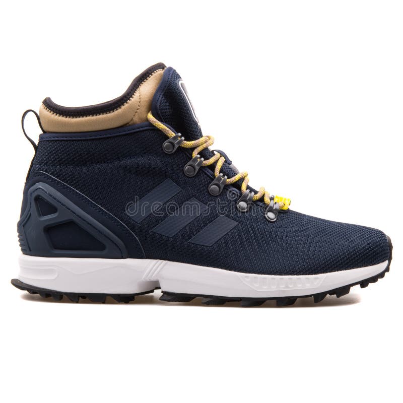 Adidas ZX Flux Winter Navy Blue Sneaker 